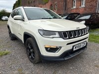 USED 2018 68 JEEP COMPASS 1.4T MultiAirII Limited SUV 5dr Petrol Manual Euro 6 (s/s) (140 ps) 
