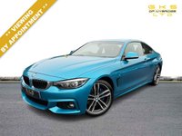 USED 2018 18 BMW 4 SERIES 2.0 420i M Sport Coupe 2dr Petrol Auto Euro 6 (s/s) (184 ps) ** FINANCE ME WITH ZERO DEPOSIT **