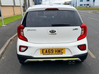 USED 2019 69 KIA PICANTO 1.25 X-LINE S FIVE DOOR AUTO 85 BHP + SAT NAV + GLASS SUNROOF 