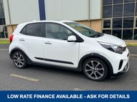 USED 2019 69 KIA PICANTO 1.25 X-LINE S FIVE DOOR AUTO 85 BHP + SAT NAV + GLASS SUNROOF 