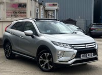 USED 2019 19 MITSUBISHI ECLIPSE CROSS 1.5T 4 SUV 5dr Petrol Manual Euro 6 (s/s) (163 ps) - APPLE CAR PLAY - SUNROOF - REVERSE CAMERA - HEATED LEATHER - P/SENSORS - BLUETOOTH - CRUISE - HEADS UP DISPLAY