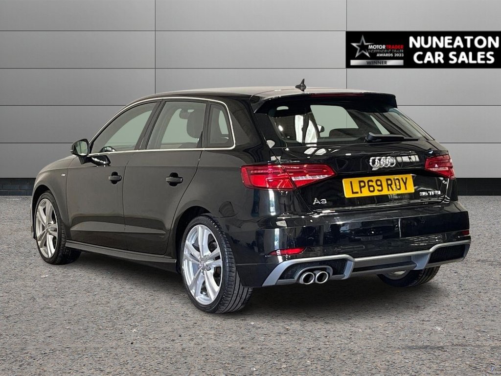 USED 2020 69 AUDI A3 1.5 TFSI CoD 35 S line Sportback 5dr Petrol S Tronic Euro 6 (s/s) (150 ps) Great Service History