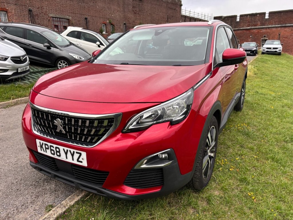 Red 2018 Peugeot 3008 1.2 Puretech Active 5dr Estate Front-wheel drive Manual