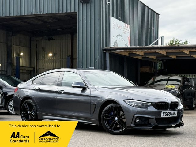 View our BMW 4 Series Gran Coupe range