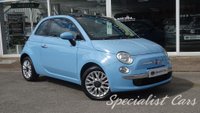 USED 2014 64 FIAT 500 1.2 Lounge Hatchback 3dr Petrol Manual Euro 6 (s/s) (69 bhp) 