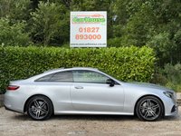 USED 2017 17 MERCEDES-BENZ E CLASS 3.0 E400 V6 AMG Line (Premium) Coupe 2dr Petrol G-Tronic+ 4MATIC  Sunroof, 360 Cam, Cruise