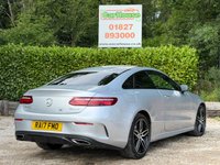 USED 2017 17 MERCEDES-BENZ E CLASS 3.0 E400 V6 AMG Line (Premium) Coupe 2dr Petrol G-Tronic+ 4MATIC  Sunroof, 360 Cam, Cruise