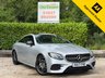 USED 2017 17 MERCEDES-BENZ E CLASS 3.0 E400 V6 AMG Line (Premium) Coupe 2dr Petrol G-Tronic+ 4MATIC  Sunroof, 360 Cam, Cruise