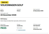 USED 2018 68 VOLKSWAGEN GOLF 1.5 TSI EVO SE Nav Hatchback 5dr Petrol Manual Euro 6 (s/s) (130 ps) Comprehensive Service History  |  Only 2 Owners From Brand New  |  Set of 2 Keys