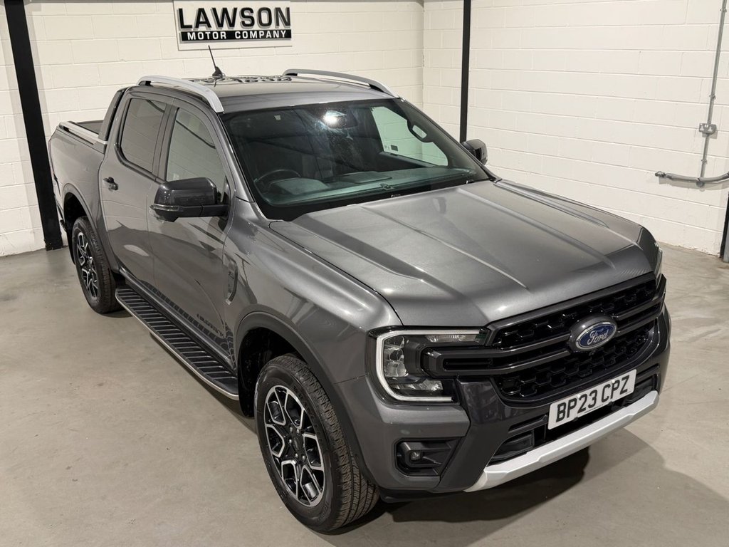 USED 2023 23 FORD RANGER 2.0 TD EcoBlue Wildtrak Pickup Double Cab 4dr Diesel Auto 4WD Euro 6 (s/s) (205 ps) 