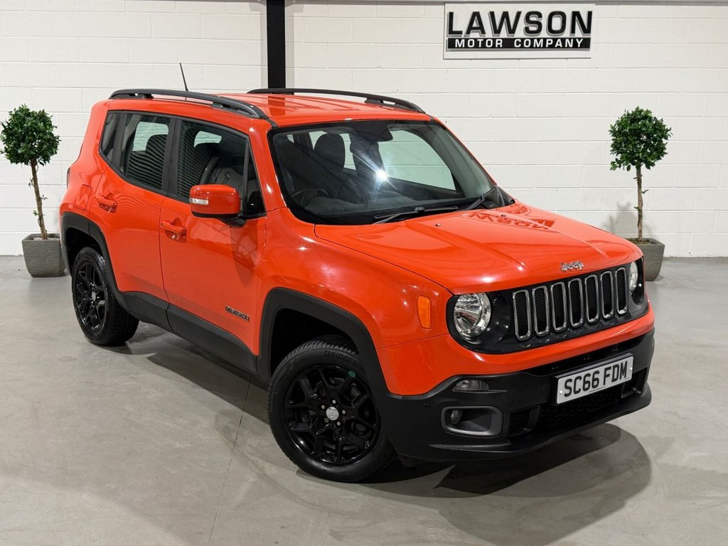USED 2016 66 JEEP RENEGADE 2.0 MultiJetII Longitude SUV 5dr Diesel Manual 4WD Euro 6 (s/s) (140 ps) 