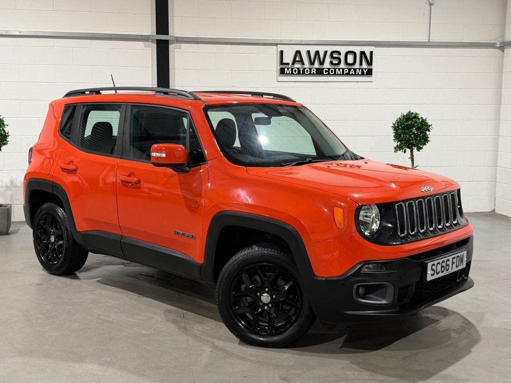 USED 2016 66 JEEP RENEGADE 2.0 MultiJetII Longitude SUV 5dr Diesel Manual 4WD Euro 6 (s/s) (140 ps) 