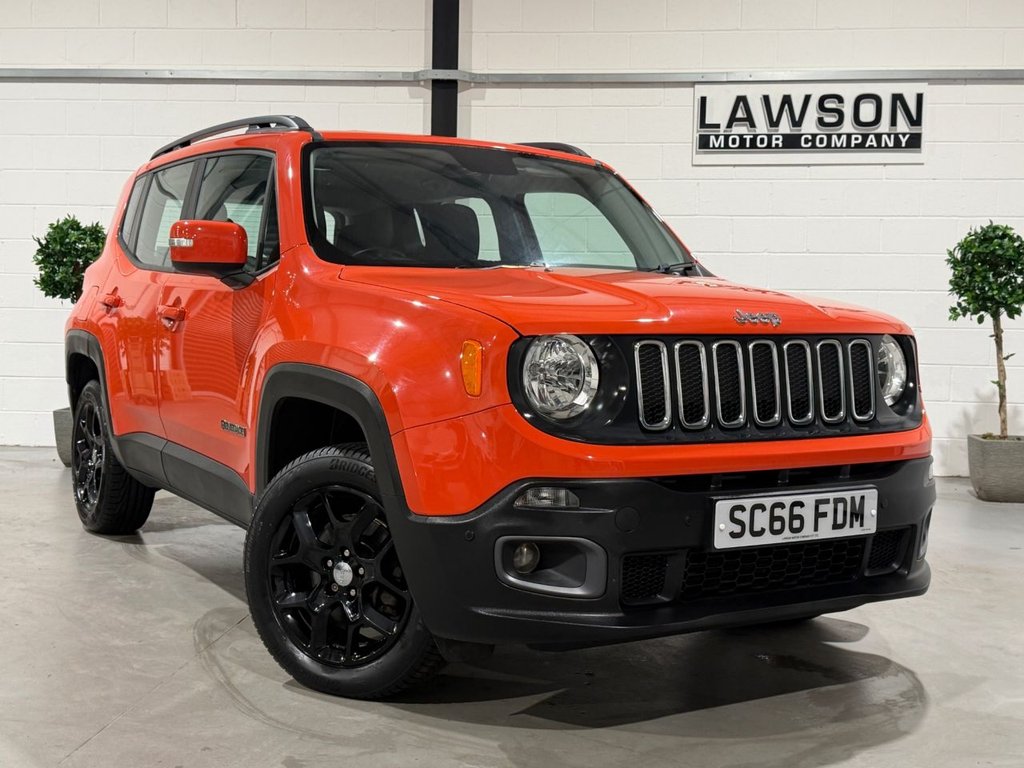 USED 2016 66 JEEP RENEGADE 2.0 MultiJetII Longitude SUV 5dr Diesel Manual 4WD Euro 6 (s/s) (140 ps) 