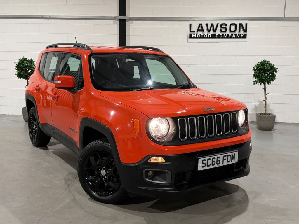 USED 2016 66 JEEP RENEGADE 2.0 MultiJetII Longitude SUV 5dr Diesel Manual 4WD Euro 6 (s/s) (140 ps) 