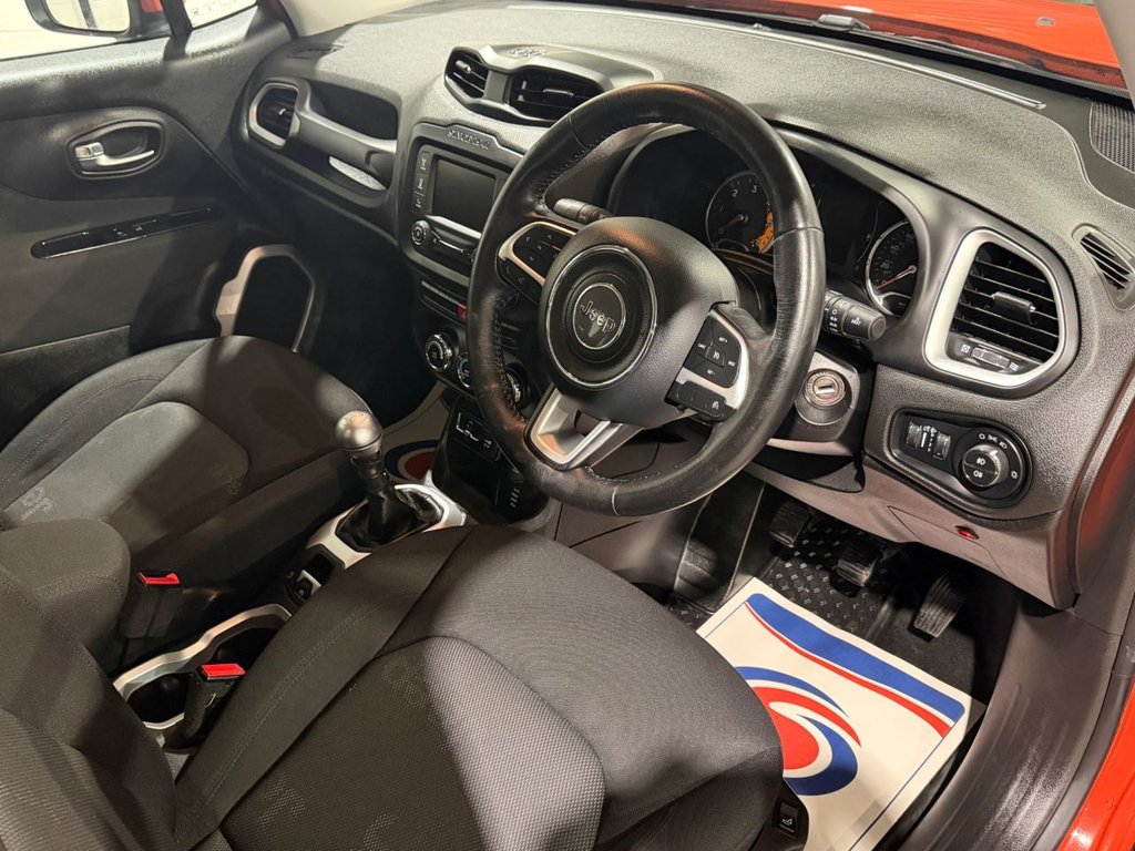USED 2016 66 JEEP RENEGADE 2.0 MultiJetII Longitude SUV 5dr Diesel Manual 4WD Euro 6 (s/s) (140 ps) 