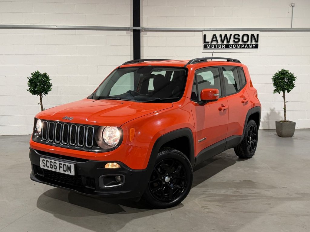 USED 2016 66 JEEP RENEGADE 2.0 MultiJetII Longitude SUV 5dr Diesel Manual 4WD Euro 6 (s/s) (140 ps) 