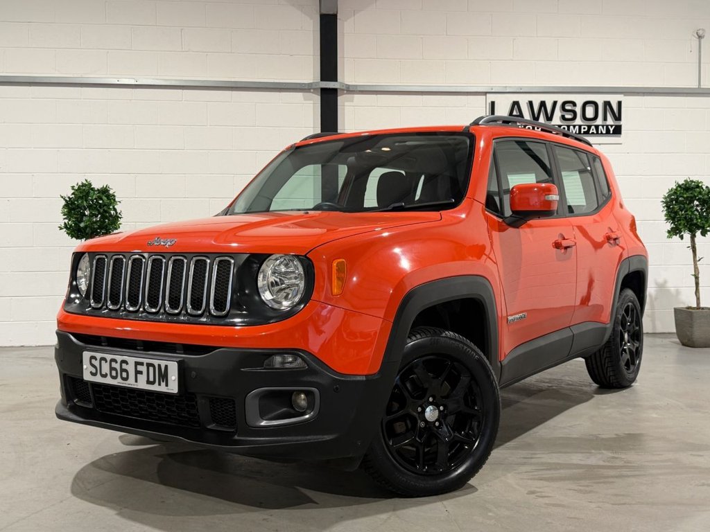 USED 2016 66 JEEP RENEGADE 2.0 MultiJetII Longitude SUV 5dr Diesel Manual 4WD Euro 6 (s/s) (140 ps) 