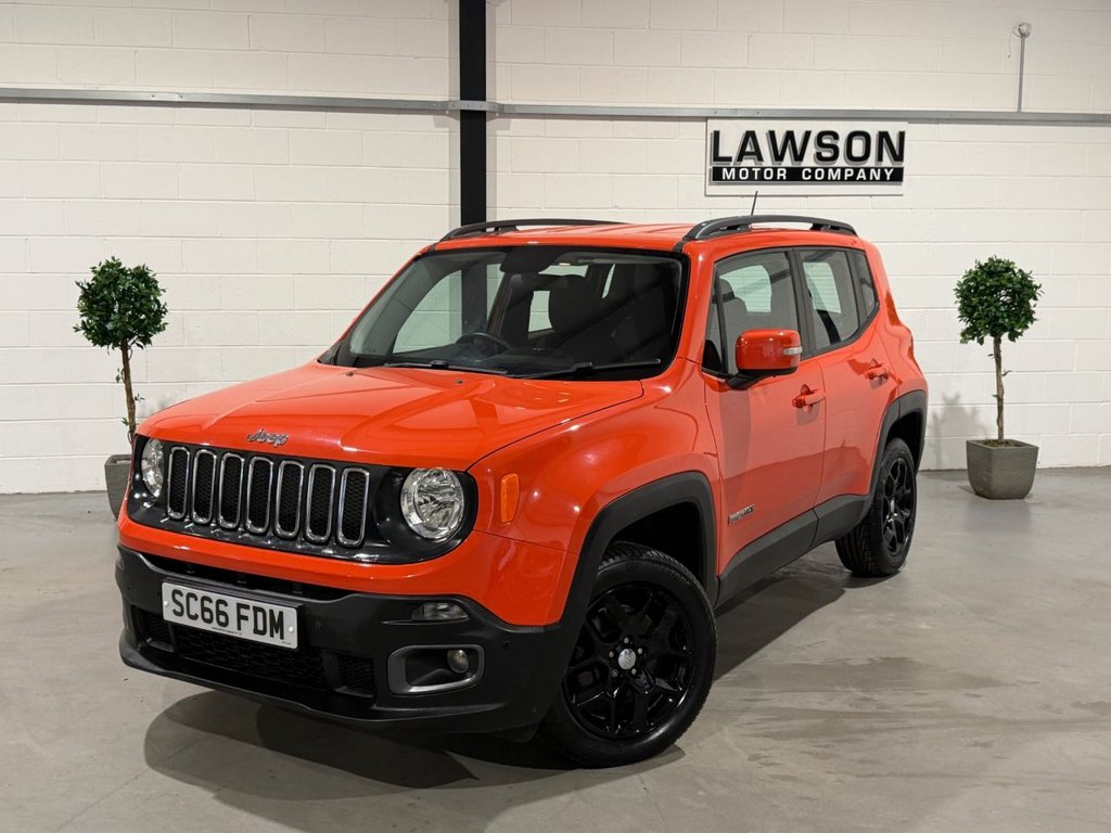 USED 2016 66 JEEP RENEGADE 2.0 MultiJetII Longitude SUV 5dr Diesel Manual 4WD Euro 6 (s/s) (140 ps) 