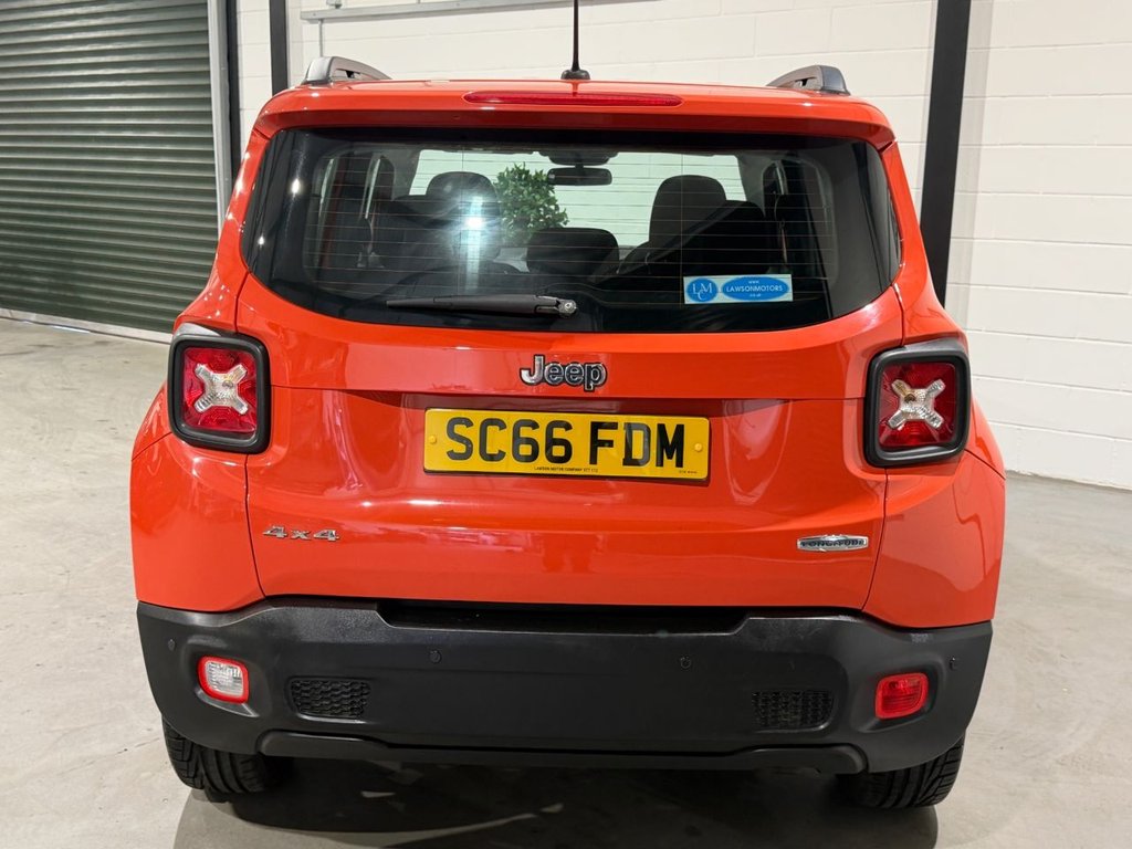 USED 2016 66 JEEP RENEGADE 2.0 MultiJetII Longitude SUV 5dr Diesel Manual 4WD Euro 6 (s/s) (140 ps) 