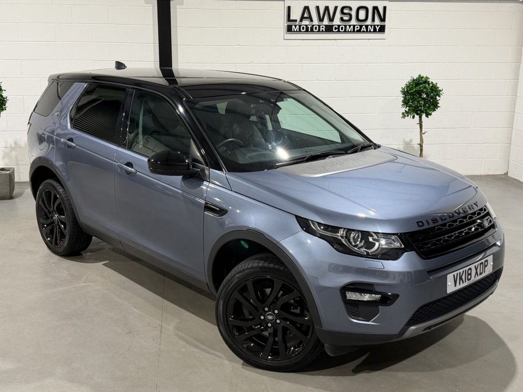 USED 2018 18 LAND ROVER DISCOVERY SPORT 2.0 TD4 HSE Black SUV 5dr Diesel Auto 4WD Euro 6 (s/s) (180 ps) 