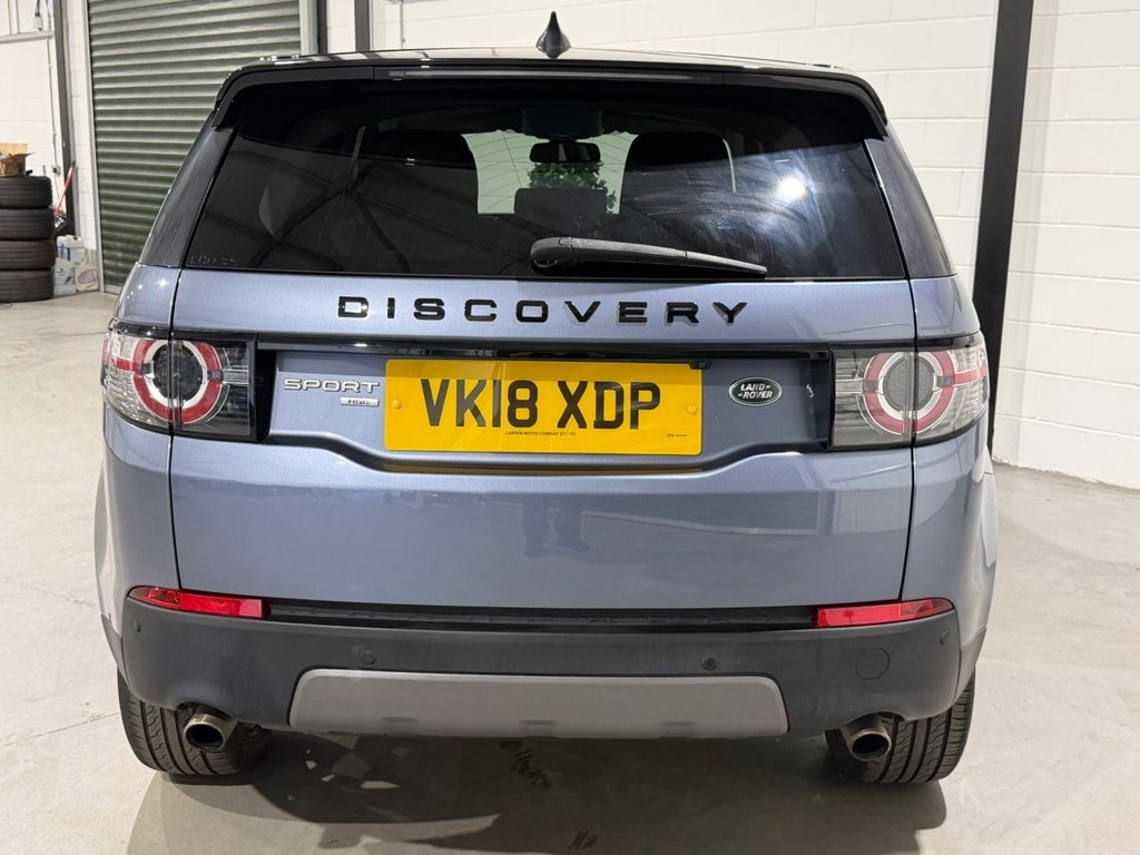 USED 2018 18 LAND ROVER DISCOVERY SPORT 2.0 TD4 HSE Black SUV 5dr Diesel Auto 4WD Euro 6 (s/s) (180 ps) 