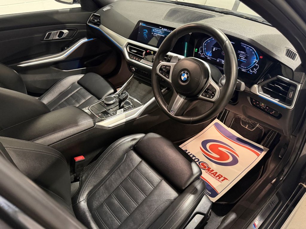 USED 2019 69 BMW 3 SERIES 2.0 330e 12kWh M Sport Saloon 4dr Petrol Plug-in Hybrid Auto Euro 6 (s/s) (292 ps) 