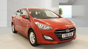 2016 HYUNDAI I30 1.6 CRDi Blue Drive SE Tourer 5dr Diesel Manual Euro 6 (s/s) (110 ps) £6990.00