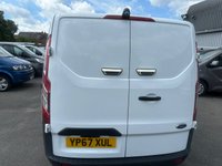 USED 2017 67 FORD TRANSIT CUSTOM 2.0 TDCi 310 Panel Van 5dr Diesel Manual L1 H1 (104 bhp) EX NATIONAL RAIL JUST 37K FSH !!!!! 1 OWNER FRESH MOT + SERVICE !!!