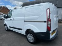 USED 2017 67 FORD TRANSIT CUSTOM 2.0 TDCi 310 Panel Van 5dr Diesel Manual L1 H1 (104 bhp) EX NATIONAL RAIL JUST 37K FSH !!!!! 1 OWNER FRESH MOT + SERVICE !!!