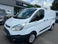 USED 2017 67 FORD TRANSIT CUSTOM 2.0 TDCi 310 Panel Van 5dr Diesel Manual L1 H1 (104 bhp) EX NATIONAL RAIL JUST 37K FSH !!!!! 1 OWNER FRESH MOT + SERVICE !!!