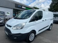 USED 2017 67 FORD TRANSIT CUSTOM 2.0 TDCi 310 Panel Van 5dr Diesel Manual L1 H1 (104 bhp) EX NATIONAL RAIL JUST 37K FSH !!!!! 1 OWNER FRESH MOT + SERVICE !!!