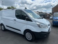 USED 2017 67 FORD TRANSIT CUSTOM 2.0 TDCi 310 Panel Van 5dr Diesel Manual L1 H1 (104 bhp) EX NATIONAL RAIL JUST 37K FSH !!!!! 1 OWNER FRESH MOT + SERVICE !!!