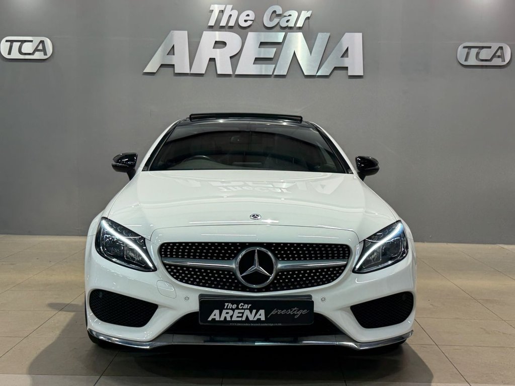 USED 2017 67 MERCEDES-BENZ C-CLASS 2.0 C200 AMG Line (Premium) Coupe 2dr Petrol G-Tronic+ Euro 6 (s/s) (184 ps) 