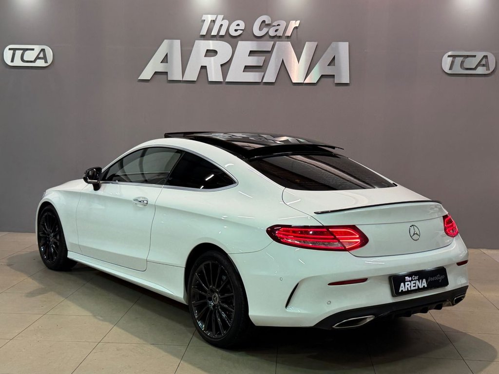 USED 2017 67 MERCEDES-BENZ C-CLASS 2.0 C200 AMG Line (Premium) Coupe 2dr Petrol G-Tronic+ Euro 6 (s/s) (184 ps) 