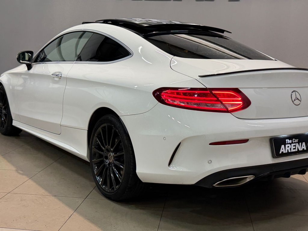 USED 2017 67 MERCEDES-BENZ C-CLASS 2.0 C200 AMG Line (Premium) Coupe 2dr Petrol G-Tronic+ Euro 6 (s/s) (184 ps) 