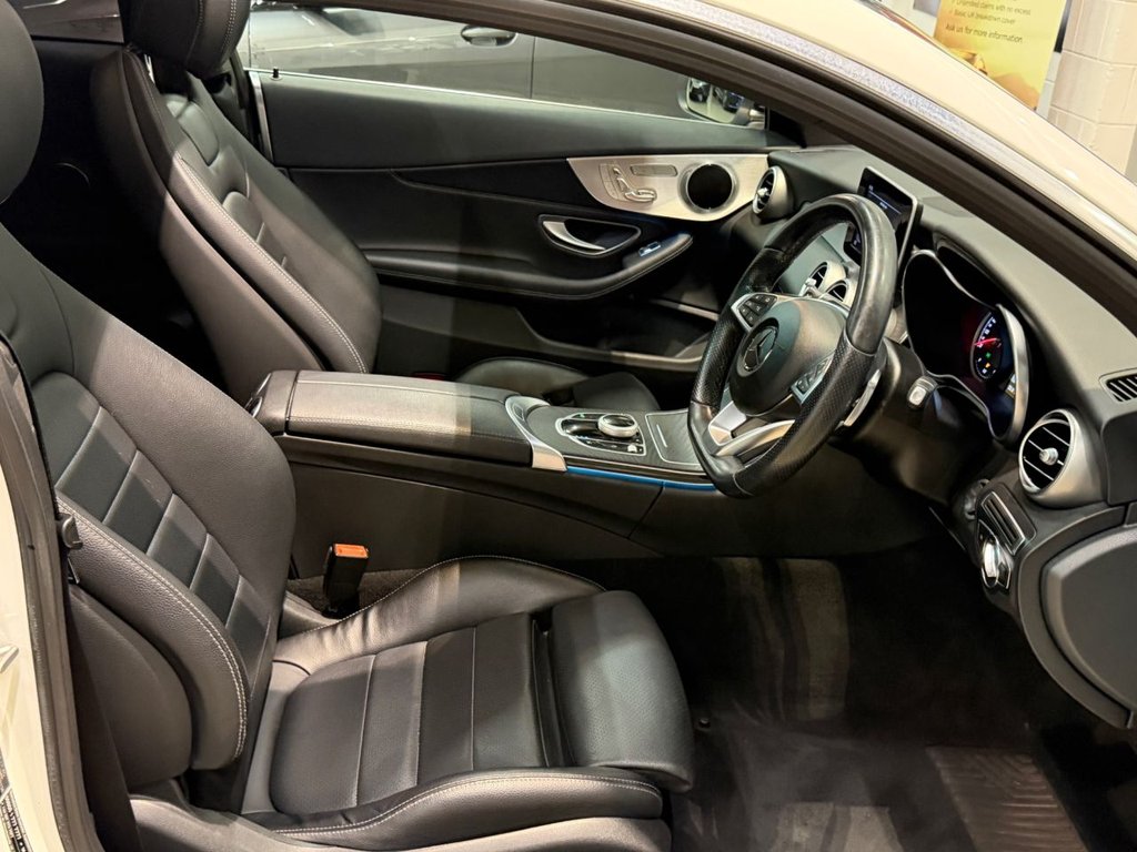 USED 2017 67 MERCEDES-BENZ C-CLASS 2.0 C200 AMG Line (Premium) Coupe 2dr Petrol G-Tronic+ Euro 6 (s/s) (184 ps) 