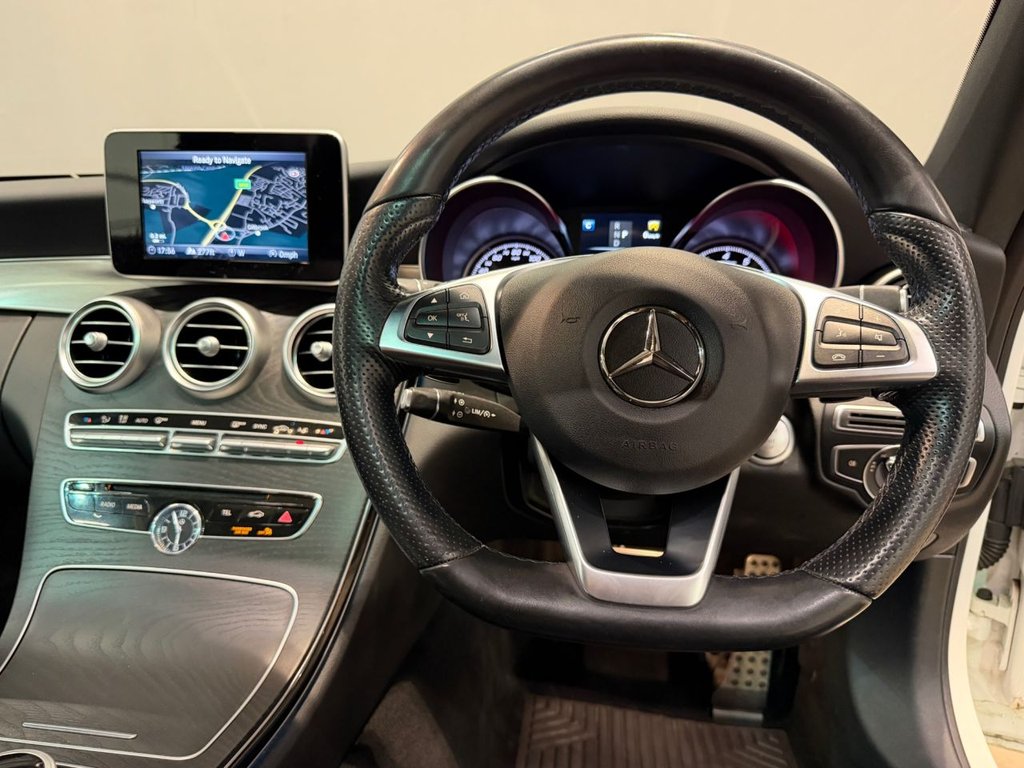 USED 2017 67 MERCEDES-BENZ C-CLASS 2.0 C200 AMG Line (Premium) Coupe 2dr Petrol G-Tronic+ Euro 6 (s/s) (184 ps) 