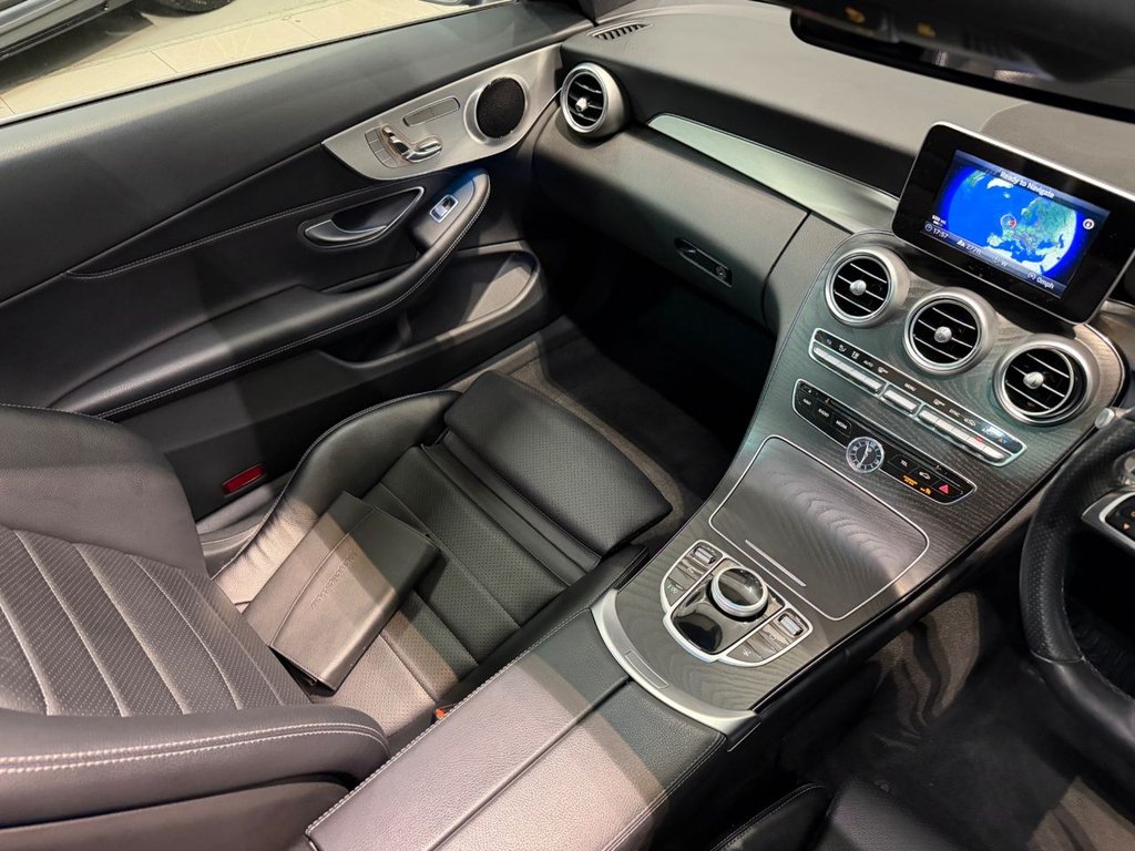 USED 2017 67 MERCEDES-BENZ C-CLASS 2.0 C200 AMG Line (Premium) Coupe 2dr Petrol G-Tronic+ Euro 6 (s/s) (184 ps) 