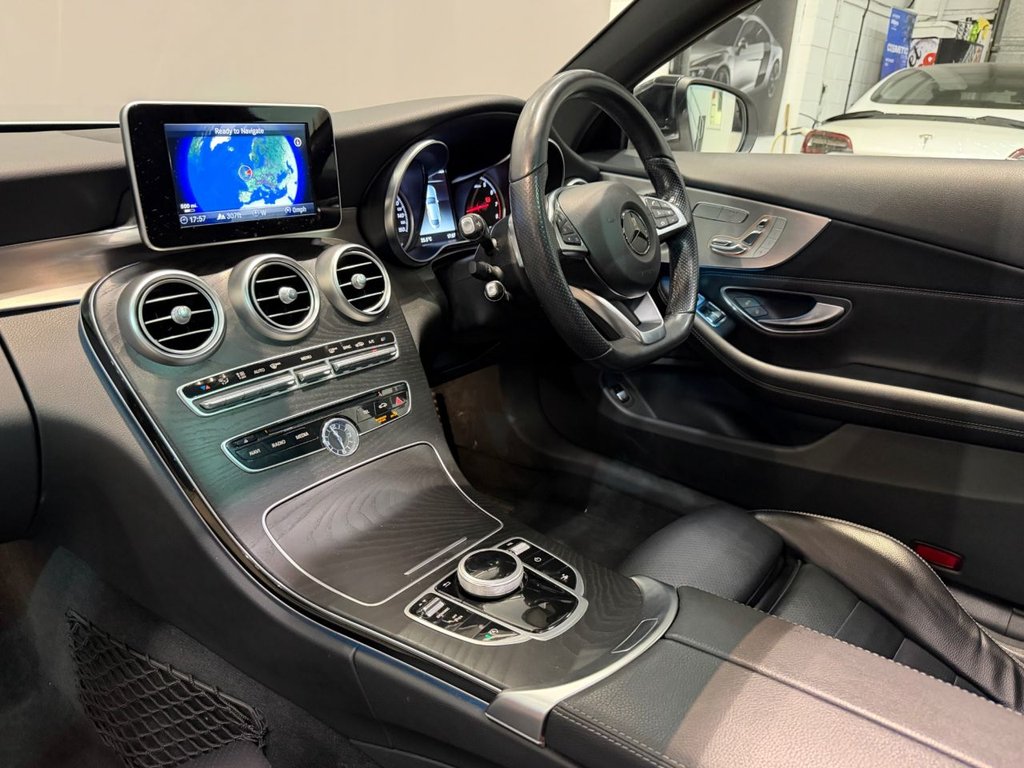 USED 2017 67 MERCEDES-BENZ C-CLASS 2.0 C200 AMG Line (Premium) Coupe 2dr Petrol G-Tronic+ Euro 6 (s/s) (184 ps) 