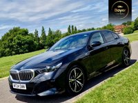 USED 2024 24 BMW 5 SERIES 2.0 520i MHT M Sport Saloon 4dr Petrol Hybrid Steptronic Euro 6 (s/s) (208 ps) FINANCE AVAILABLE