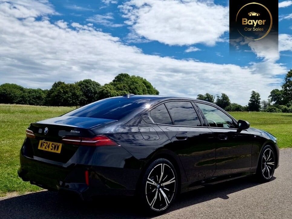 USED 2024 24 BMW 5 SERIES 2.0 520i MHT M Sport Saloon 4dr Petrol Hybrid Steptronic Euro 6 (s/s) (208 ps) FINANCE AVAILABLE