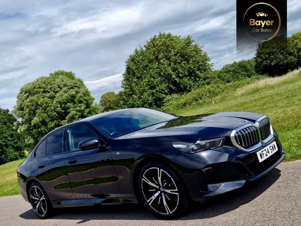 USED 2024 24 BMW 5 SERIES 2.0 520i MHT M Sport Saloon 4dr Petrol Hybrid Steptronic Euro 6 (s/s) (208 ps) FINANCE AVAILABLE