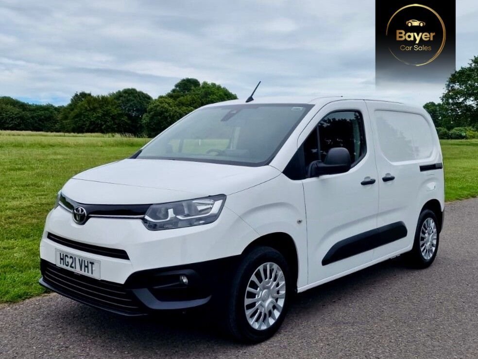 USED 2021 21 TOYOTA PROACE CITY 1.5 BlueHDi Icon Short Panel Van 5dr Diesel Manual SWB Euro 6 (75 bhp) FINANACE AVAILABLE