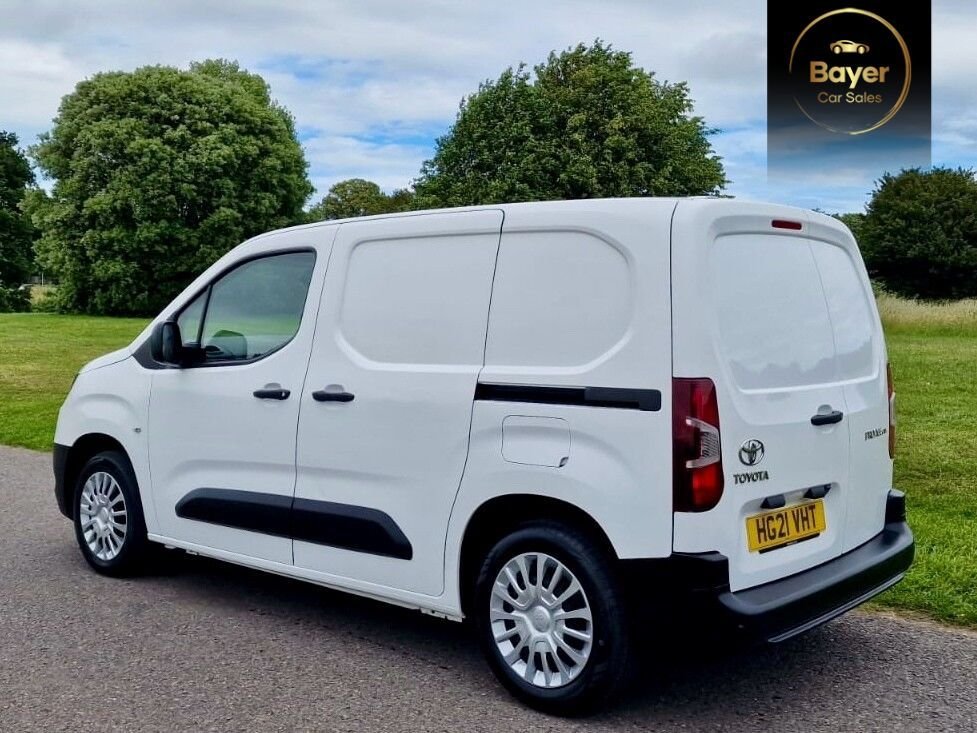 USED 2021 21 TOYOTA PROACE CITY 1.5 BlueHDi Icon Short Panel Van 5dr Diesel Manual SWB Euro 6 (75 bhp) FINANACE AVAILABLE