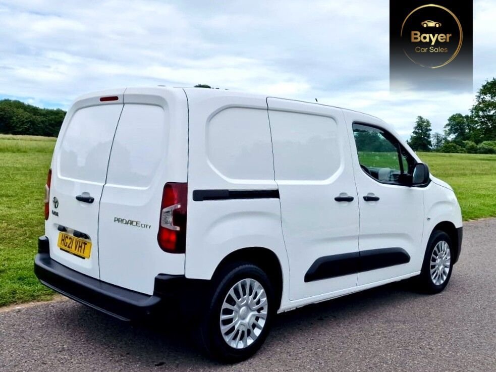 USED 2021 21 TOYOTA PROACE CITY 1.5 BlueHDi Icon Short Panel Van 5dr Diesel Manual SWB Euro 6 (75 bhp) FINANACE AVAILABLE
