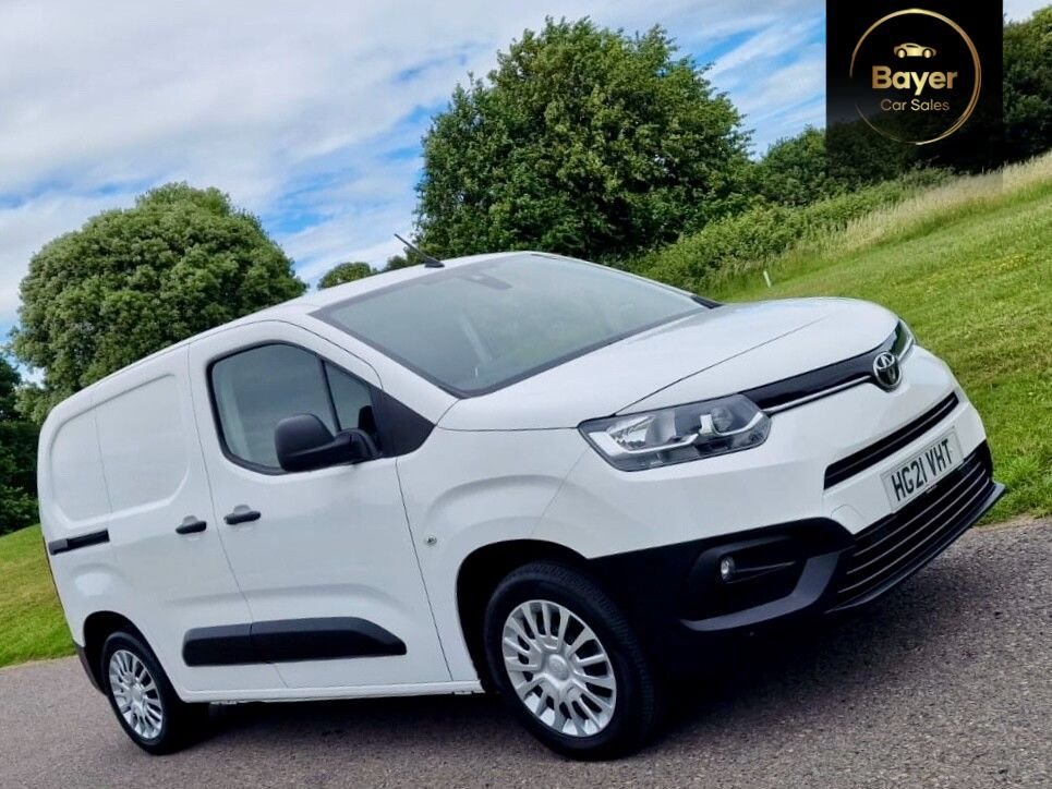 USED 2021 21 TOYOTA PROACE CITY 1.5 BlueHDi Icon Short Panel Van 5dr Diesel Manual SWB Euro 6 (75 bhp) FINANACE AVAILABLE