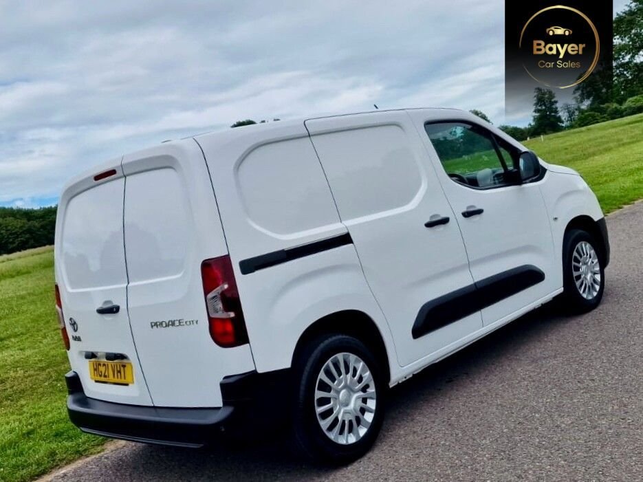 USED 2021 21 TOYOTA PROACE CITY 1.5 BlueHDi Icon Short Panel Van 5dr Diesel Manual SWB Euro 6 (75 bhp) FINANACE AVAILABLE