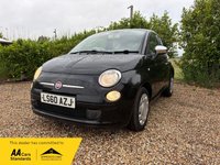 USED 2010 60 FIAT 500 1.2 Pop Hatchback 3dr Petrol Auto Euro 4 (69 bhp) 