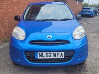 USED 2012 62 NISSAN MICRA 1.2 12V Visia Hatchback 5dr Petrol Manual Euro 5 (80 ps) 