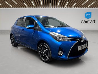 2016 TOYOTA YARIS 1.33 Dual VVT-i Design Hatchback 5dr Petrol Manual Euro 6 (99 ps) £6590.00